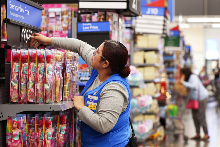 Walmart Prepares For Holiday Shopping Season employee worker